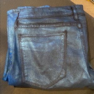 blue sparkly jeans